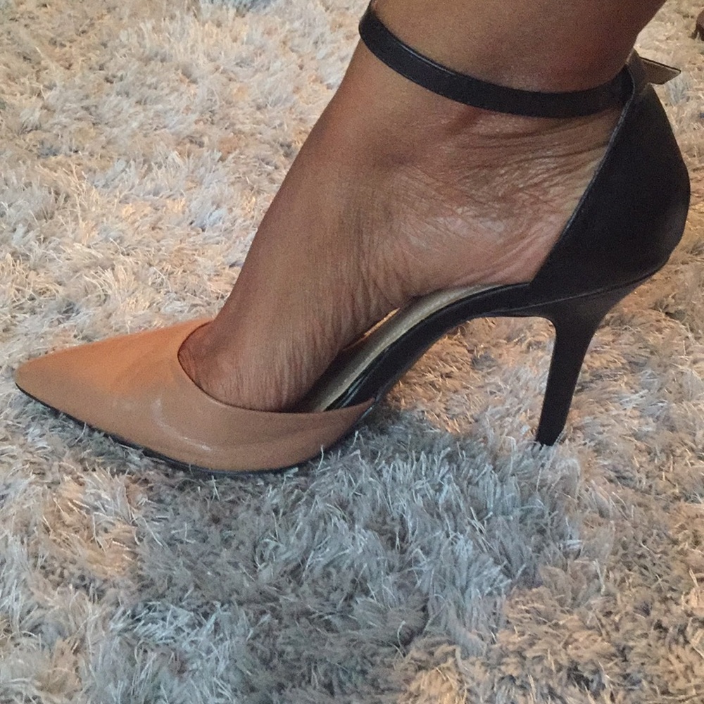 Ankle strap heel